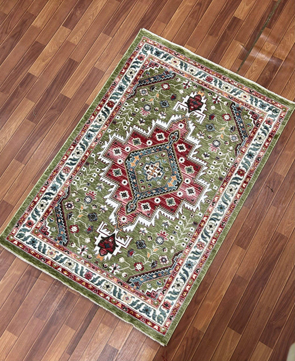 Antique Turkish Medallion Rug