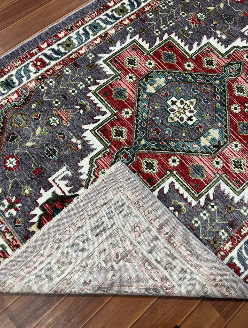 Antique Turkish Medallion Rug