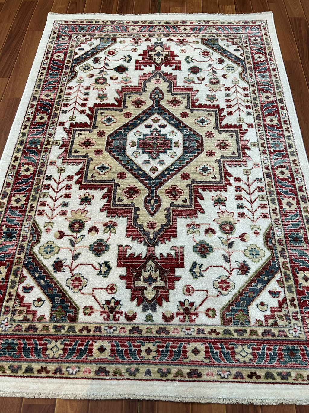 Antique Turkish Medallion Rug