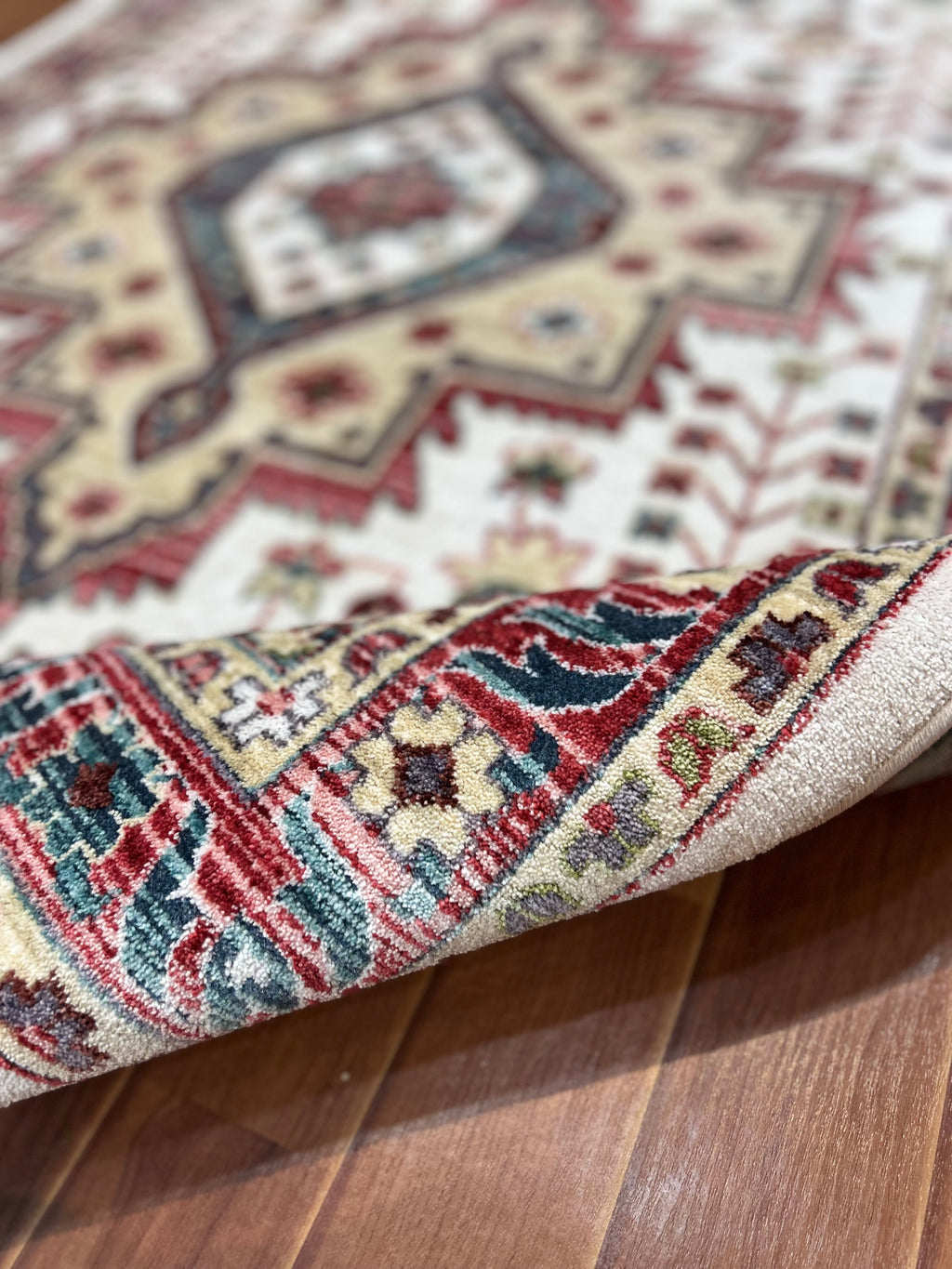 Antique Turkish Medallion Rug