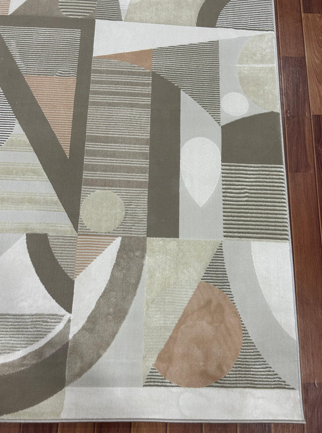 Abstract Geometric Modern Rug