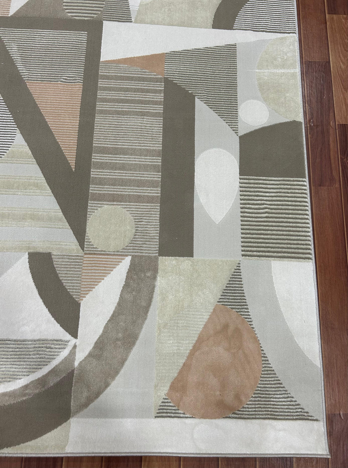 Abstract Geometric Modern Rug