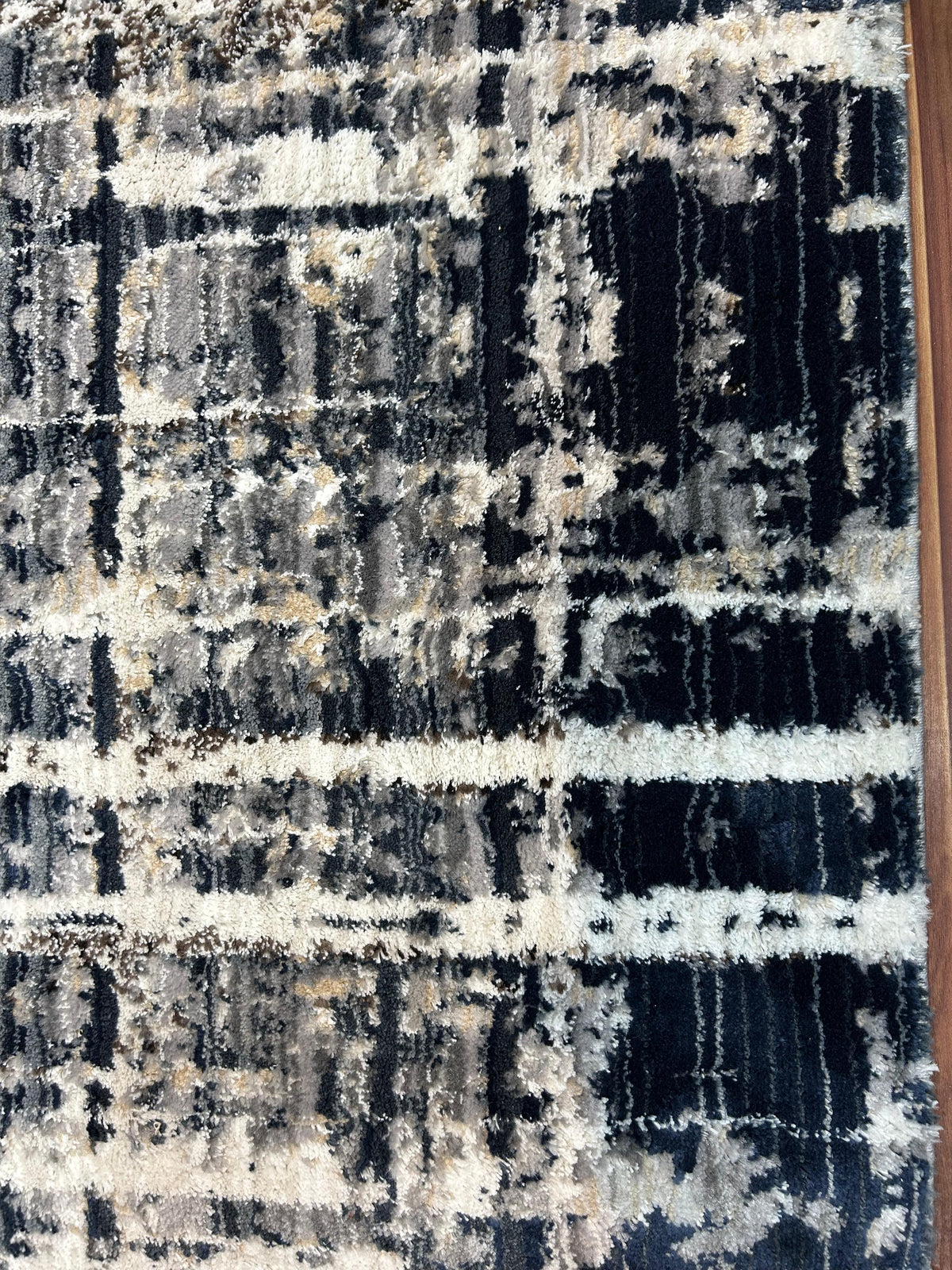 Urban Static Abstract Rug