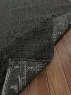 Charcoal Linework Rug
