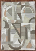 Abstract Geometric Modern Rug