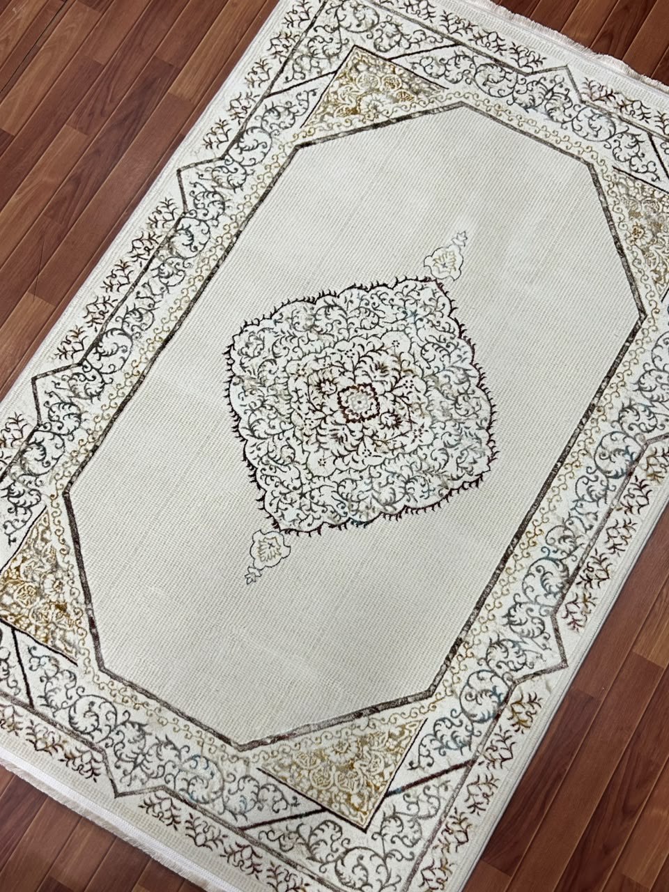 Cream Medallion Area Rug Classic, Elegant & Timeless