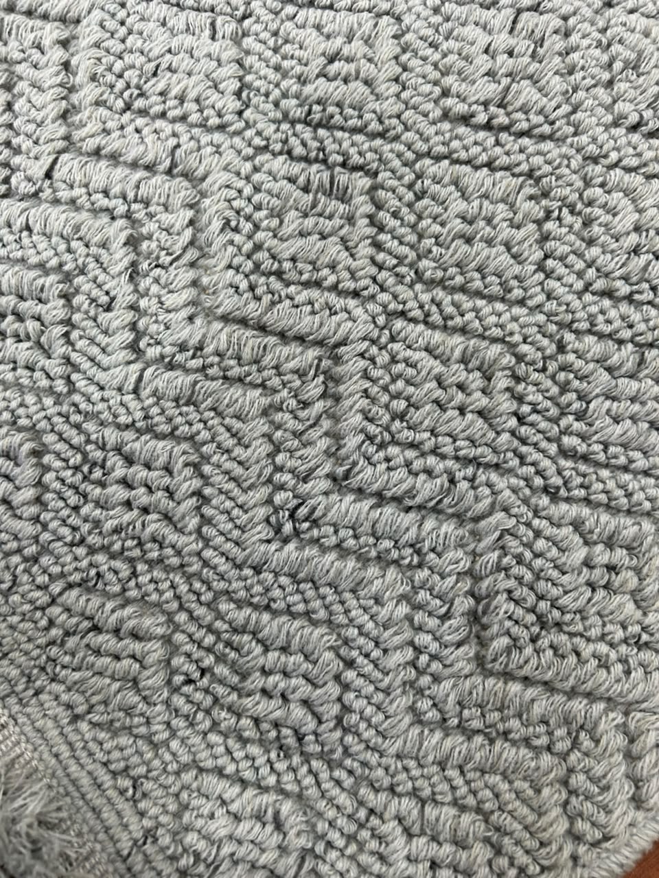 Modern Geometric Light Grey Area Rug